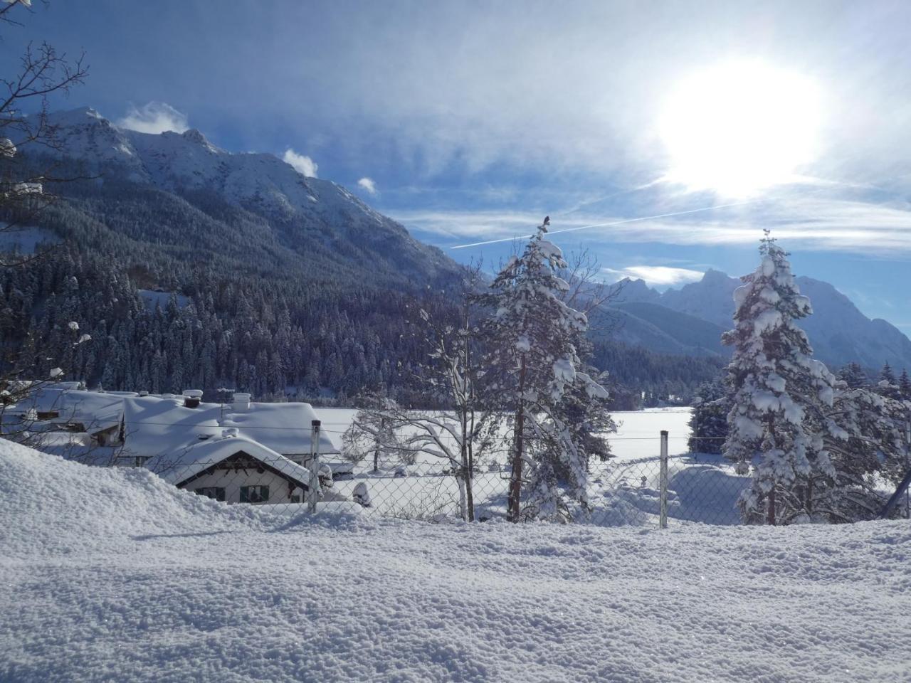 Haus Abendsonne Familie Druxes Apartamento Krün Exterior foto
